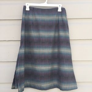 Pendleton Southwest Inspired A-Line Midi Skirt